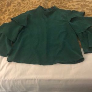 Mock neck top